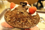 Fresh strawberry & chocolate snow ice at Sulbing Cafe,&nbsp;Seoul